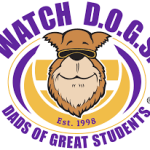 A logo for the WATCH D.O.G.S. program.